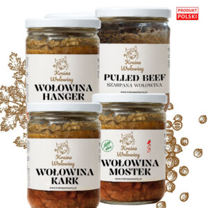 zestaw sloikow Zestaw słoików wołowych