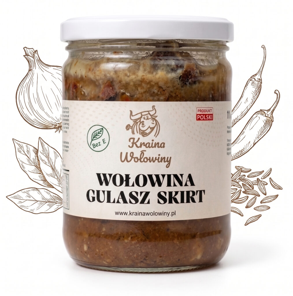 WOŁOWINA GULASZ SKIRT bez "E"